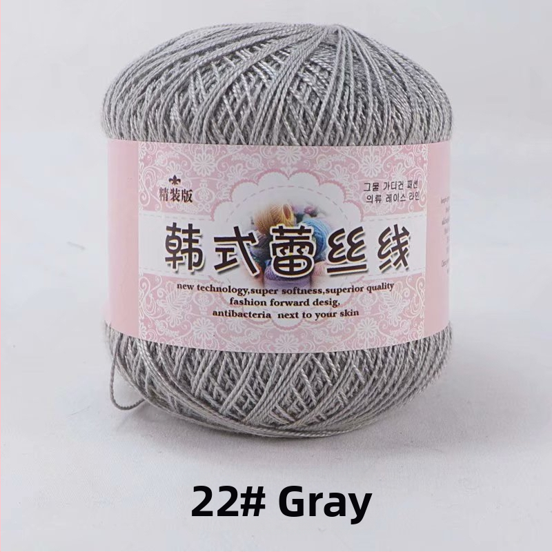 Fir de dantelă pentru croșetat, varietate 8 lace, 7s ply, 1 fir, fir de grup