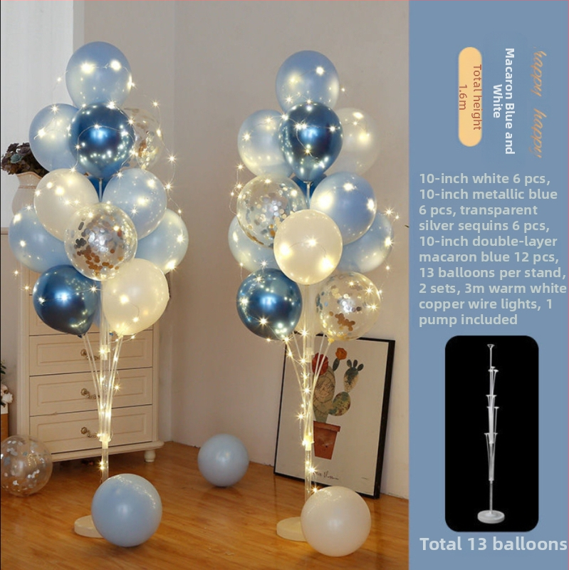 Премиум колони за балони на пода за сценично оформление на събития – подходящи за откривания, рождени дни и училищни тържества; Материал: пластмаса; Опаковка: включена; Без персонализация; Без внос; Без IP лиценз