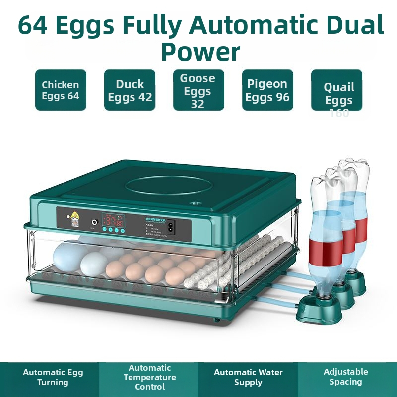 Incubator – mic pentru uz casnic, automat și inteligent, Wei Qian, IPX8 impermeabil, fără baterie încorporată