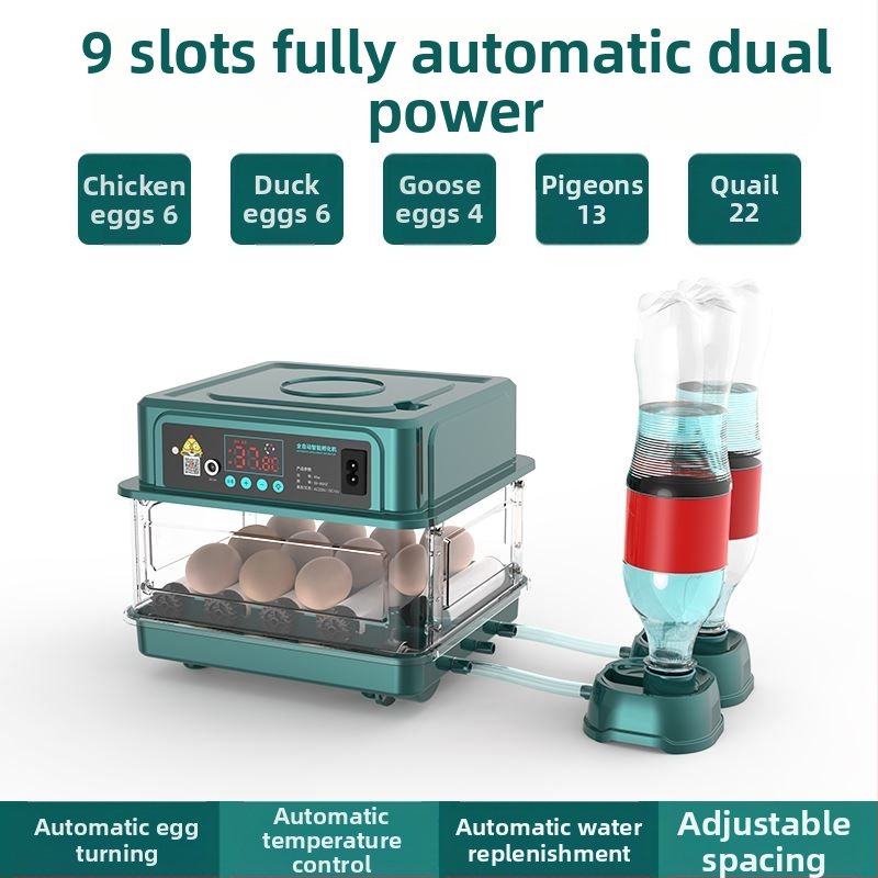 Incubator – mic pentru uz casnic, automat și inteligent, Wei Qian, IPX8 impermeabil, fără baterie încorporată