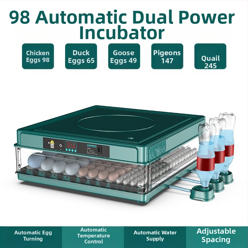 Incubator – mic pentru uz casnic, automat și inteligent, Wei Qian, IPX8 impermeabil, fără baterie încorporată