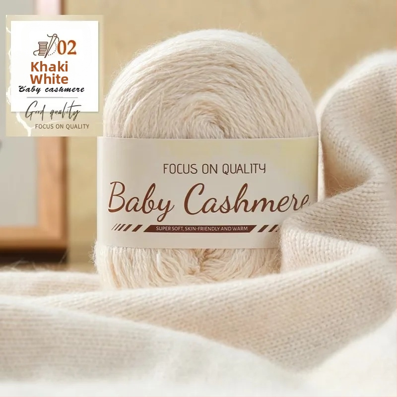 Kašmyro šaliko DIY rinkinys — rankinis mezgimas, vidutinio storio siūlai