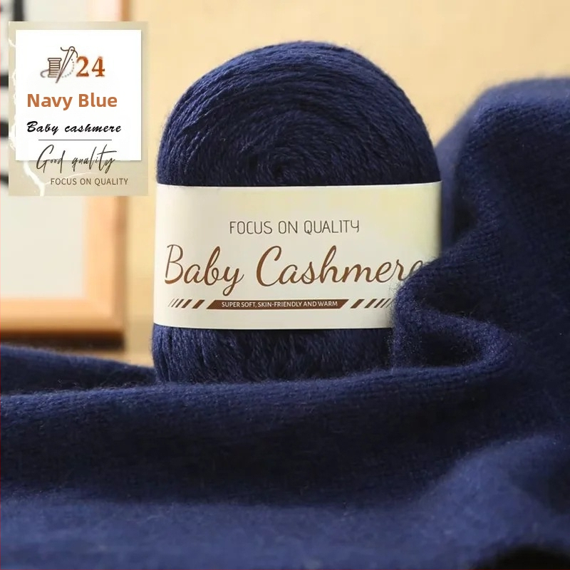 Kašmyro šaliko DIY rinkinys — rankinis mezgimas, vidutinio storio siūlai