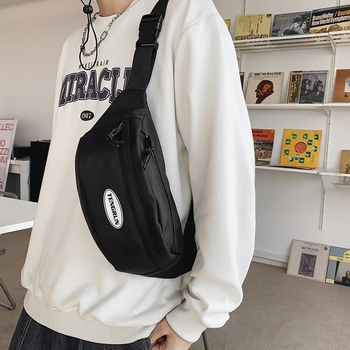 Kakashu Τσάντα Crossbody για Άνδρες – Νάιλον, Στυλ Δρόμου, Καθημερινή Χρήση, Άνοιξη 2024