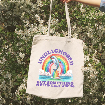 Унисекс канвасова чанта bucket bag, вертикална квадратна форма, отворен връх, пролет 2024