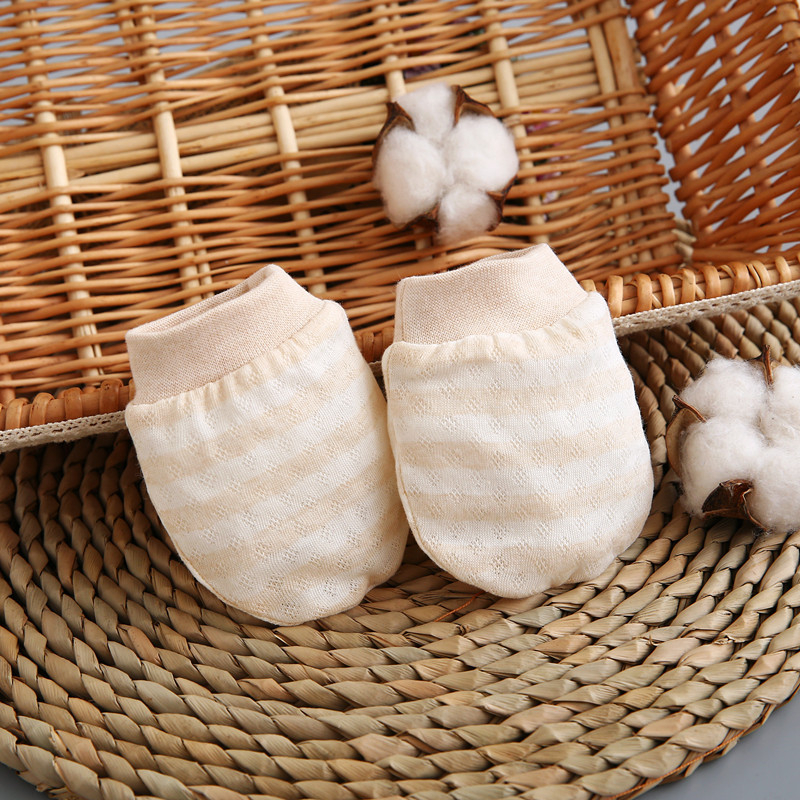 Megzti kūdikių pirštinės nuo įdrėskimų, vaikams, visoms sezonoms (medžiaga: megzti; funkcija: anti-scratch; stilius: pirštinės; amžius: vaikams; sezonos: visos)