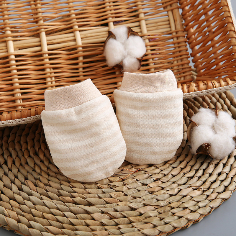 Megzti kūdikių pirštinės nuo įdrėskimų, vaikams, visoms sezonoms (medžiaga: megzti; funkcija: anti-scratch; stilius: pirštinės; amžius: vaikams; sezonos: visos)