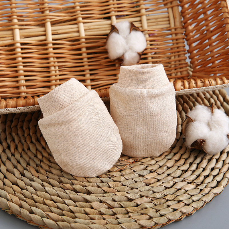 Megzti kūdikių pirštinės nuo įdrėskimų, vaikams, visoms sezonoms (medžiaga: megzti; funkcija: anti-scratch; stilius: pirštinės; amžius: vaikams; sezonos: visos)