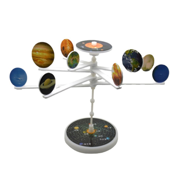 Devynių planetų Saulės sistemos modelis – DIY mokslinis rinkinys vaikams 7–14 metų, plastikas, mėginių pritaikymas