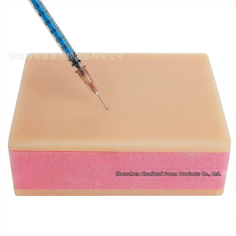 Injekcijų mokymo kilimėlis – modelis 10058, PU putplasnis, ROHS, Huafutai kempinė