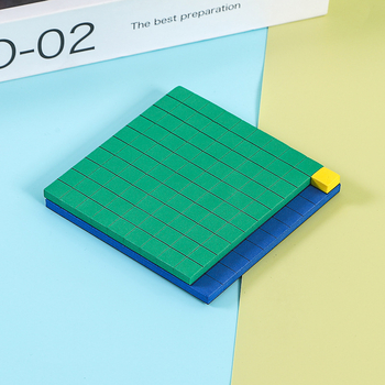 Μαγνητικά μπλοκ μάθημα μαθηματικών από EVA αφρό για δημοτικό σχολείο — δεκάδες, εκατοντάδες, χιλιάδες — πρόσθεση, αφαίρεση, πολλαπλασιασμό και διαίρεση — διδακτικό εργαλείο επίδειξης