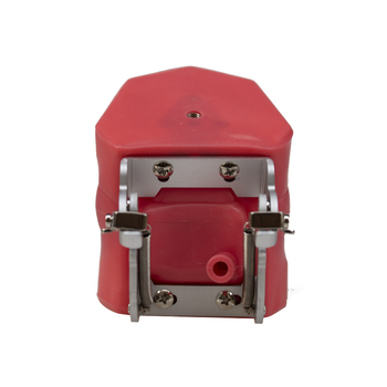 Обучителен модел за подготовка на зъби: пълен ред зъби с подвижни зъби и модел на лице за демонстрации, нето тегло 285 g