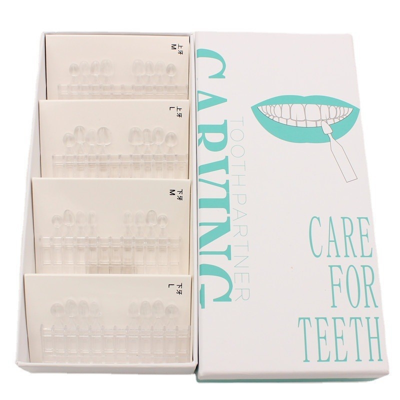 Форма за зъбни фасети; материал за естетични зъби; за горни и долни зъби; за възрастни