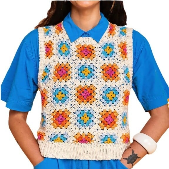 Granny Square Card Deck DIY mezgimo rinkinys — pritaikymas prieinamas