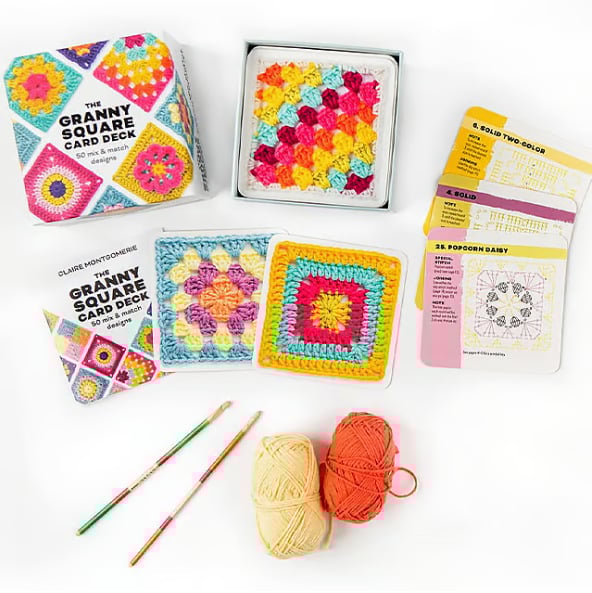 Granny Square Card Deck DIY adatu komplekts — pielāgošana pieejama