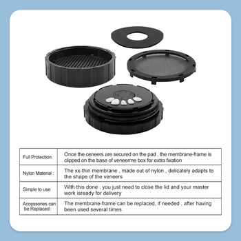 Despera Θήκη Αποθήκευσης Φασετών – Φως-Αποκλειστική Προστασία, Προεπεξεργασία Κεραμικών Φασετών