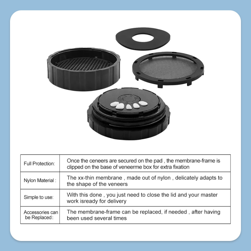 Despera Θήκη Αποθήκευσης Φασετών – Φως-Αποκλειστική Προστασία, Προεπεξεργασία Κεραμικών Φασετών