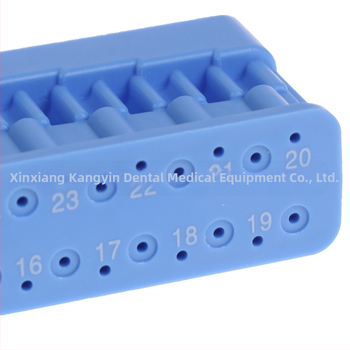 Fogorvosi gyökércsatorna mérőasztal és gyökércsatorna fájl tartó (magas hőmérséklet-álló, nagy nyomás ellenálló, felnőtteknek, 100 darabos csomag)