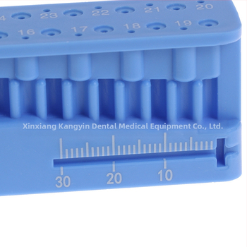 Fogorvosi gyökércsatorna mérőasztal és gyökércsatorna fájl tartó (magas hőmérséklet-álló, nagy nyomás ellenálló, felnőtteknek, 100 darabos csomag)