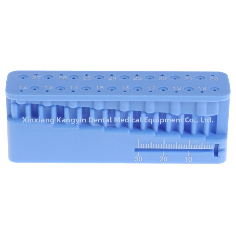 Fogorvosi gyökércsatorna mérőasztal és gyökércsatorna fájl tartó (magas hőmérséklet-álló, nagy nyomás ellenálló, felnőtteknek, 100 darabos csomag)