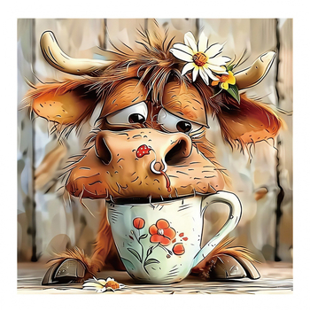 Διακοσμητικό αυτοκόλλητο τοίχου PVC, αδιάβροχο και αφαιρούμενο, χαριτωμένο μοτίβο με μοσχαράκι, κατάλληλο για σαλόνι ή υπνοδωμάτιο, μοντέρνο μινιμαλιστικό στυλ