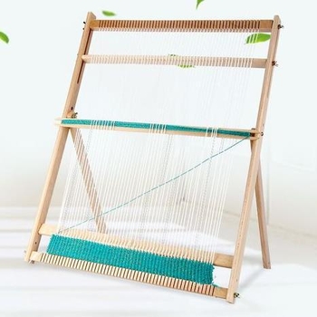 Αργαλειός χειροποίητης πλέξης για παιδιά – πίνακας DIY εκμάθησης μαλλιού