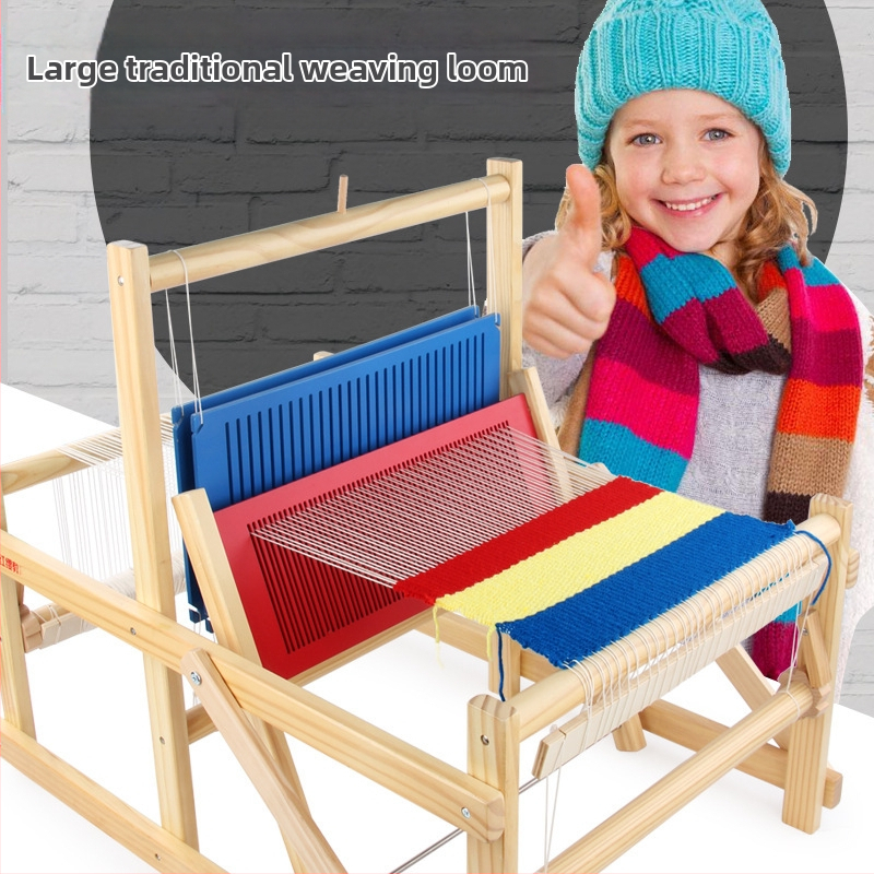 Ručný pletiaci stroj pre deti – doska na pletenie vlna DIY