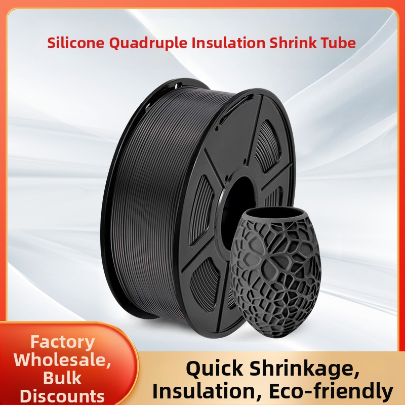 Силиконова термоусвиваща втулка за електрически кабели, 4:1 свиване, против корозия, огнеустойчива, изолация, -70°C до 260°C, RoHS