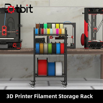 Dotbit θήκη αποθήκευσης αναλώσιμων για εκτυπωτή 3D, συμβατή με δίσκους διαμέτρου 150/200/250/300 mm, εύκολη στη μετακίνηση.