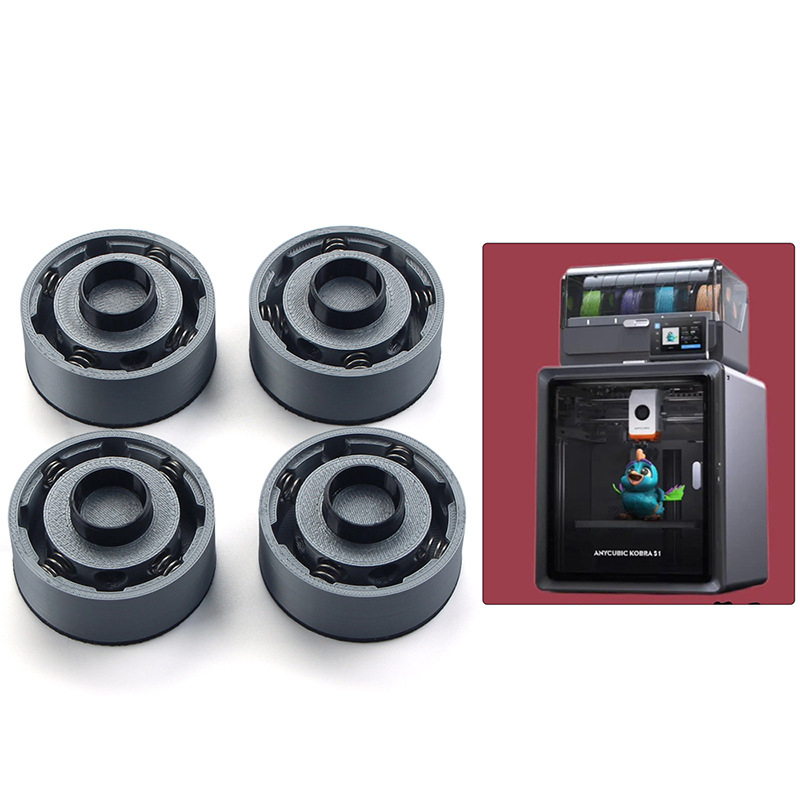 Toaiot S1c Πατούρες για Εκτυπωτή 3D – Απορροφητήρες κραδασμών, Κιτ 4 Τεμαχίων