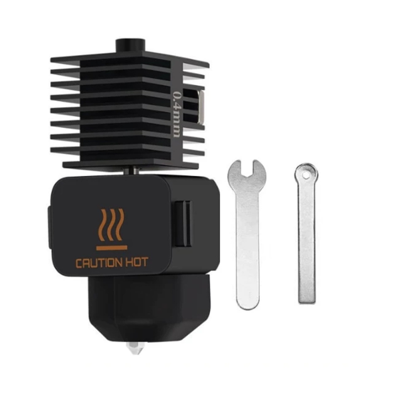 Σετ αποσπώμενο ακροφύσιο από ανοξείδωτο χάλυβα για A1/A1 MINI, ζεστό άκρο, κεφαλή εκτύπωσης από σκληρό χάλυβα υψηλής ταχύτητας με θερμαντικό μπλοκ