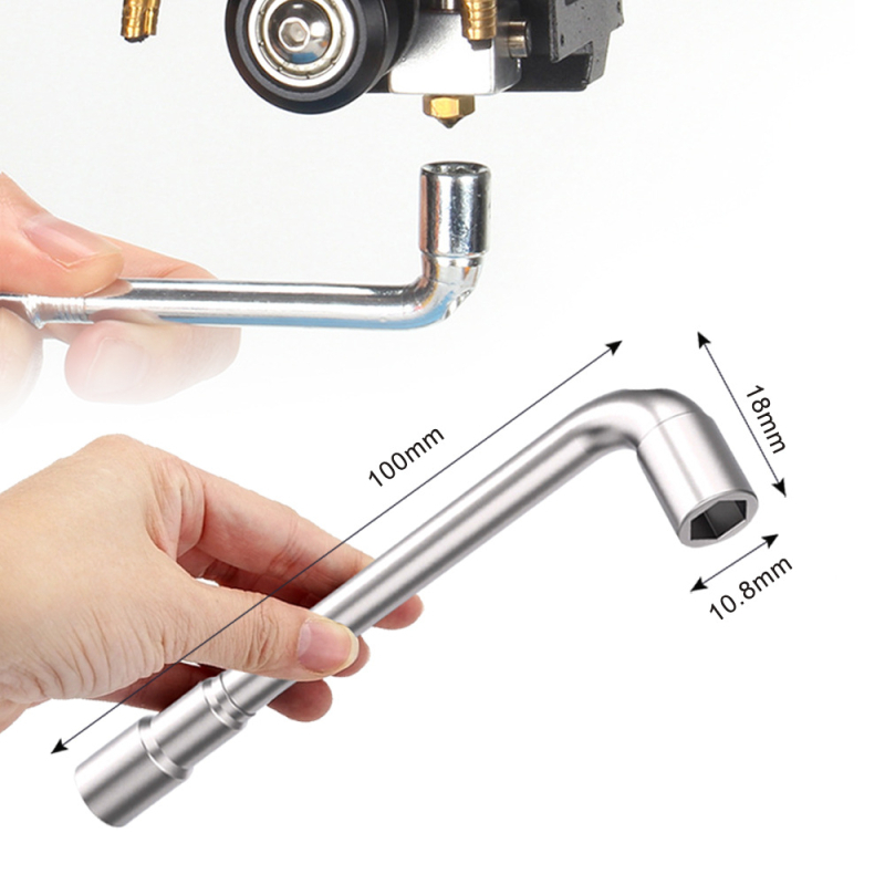 Σετ MK8 ακροφυσίων για 3D εκτυπωτές, 30 τεμάχια με DIY εργαλείο, συμβατό με CR-8, CR-10, Ender 3/3S/5/6