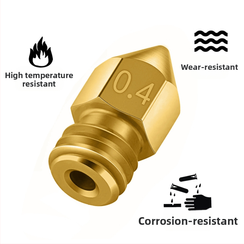 MK8 дюза комплект за 3D принтер, 30 части със DIY инструмент, съвместим с CR-8, CR-10, Ender 3/3S/5/6