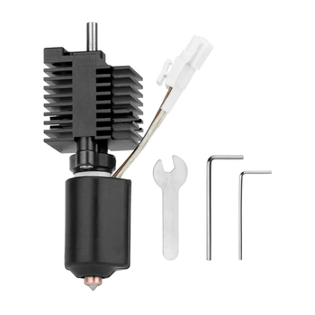 K2 Plus κεραμικό άκρο θέρμανσης με σετ ακροφυσίων — ενσωματωμένο σκληρυμένο ατσάλι, διμεταλλικό ακροφύσιο, σετ θέρμανσης υψηλής θερμοκρασίας