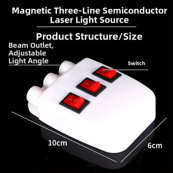 Liuxin Σύστημα φωτισμού με μαγνητική έλξη, σετ 12 τεμαχίων για οπτικά πειράματα φυσικής σε γυμνάσιο