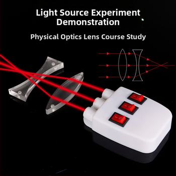 Liuxin Σύστημα φωτισμού με μαγνητική έλξη, σετ 12 τεμαχίων για οπτικά πειράματα φυσικής σε γυμνάσιο