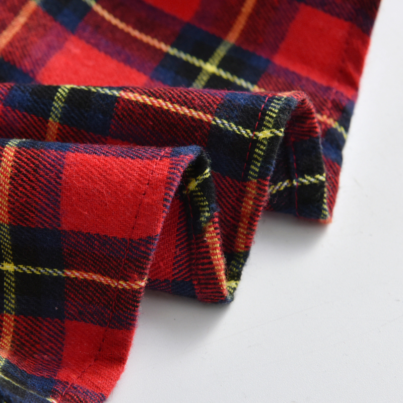 Vaikų langeliais margintas marškiniai-kardiganas su ilgomis rankovėmis, 97% medvilnė, amžius 3–8 metai