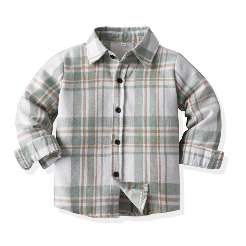 Vaikų marškiniai su ilgom rankovėm, kasdienis stilius, 75% poliesteris, ruduo 2024