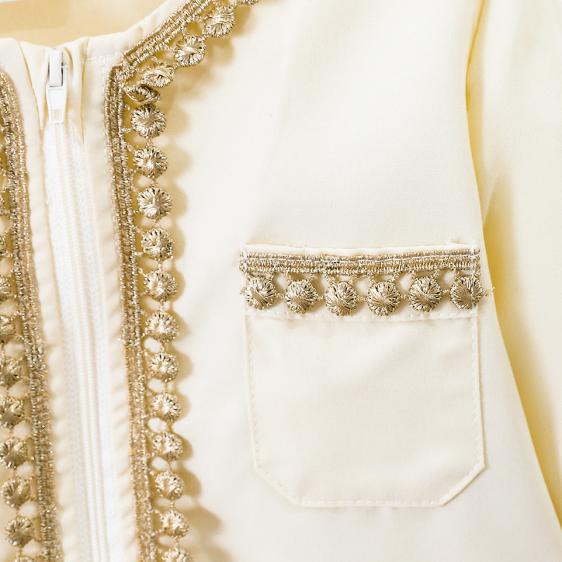 Детска етническа роба в стил Близкия изток с бродерия за момчета | 100% полиестер | За деца 3–8 години | Пролет и есен