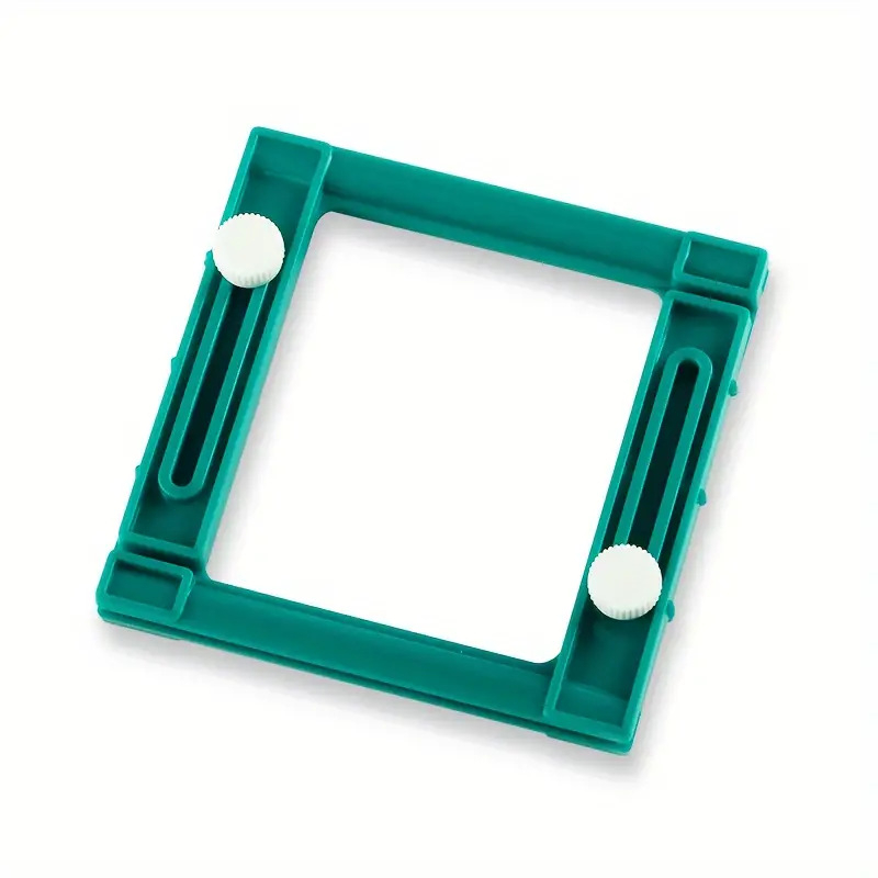 Keturkampė kutavimo mašina - DIY rankų mezgimo įrankis, reguliuojamas ilgis