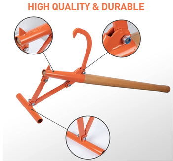 Medinio rankenos logi kilnojimo įrankis – anglies plienas, 5,9 kg, Baiyi, miškų ūkiui, ganykloms ir statyboms