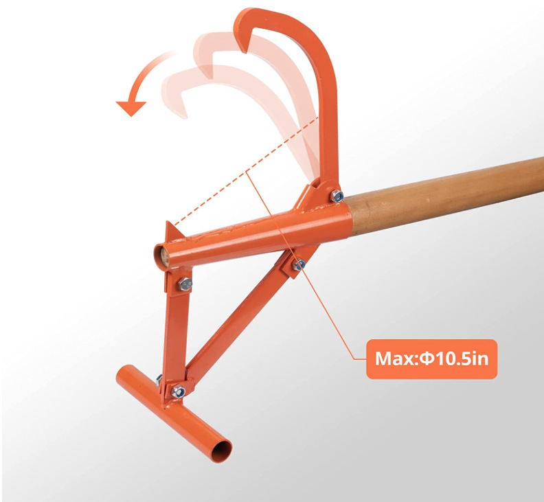 Medinio rankenos logi kilnojimo įrankis – anglies plienas, 5,9 kg, Baiyi, miškų ūkiui, ganykloms ir statyboms