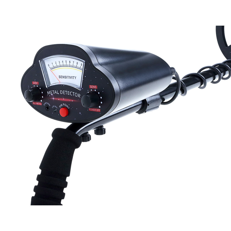 GT680P Ανιχνευτής μετάλλων - Φορητός, ελαφρύς, εύρος ανίχνευσης 18 cm, παροχή 2×9V, συναγερμός ήχος/μετρητής, 1,2 kg