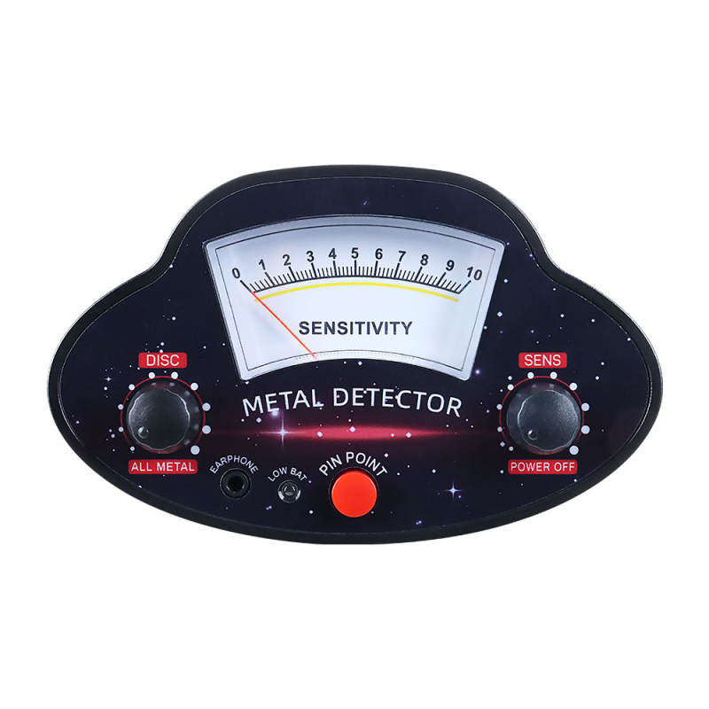 GT680P Ανιχνευτής μετάλλων - Φορητός, ελαφρύς, εύρος ανίχνευσης 18 cm, παροχή 2×9V, συναγερμός ήχος/μετρητής, 1,2 kg
