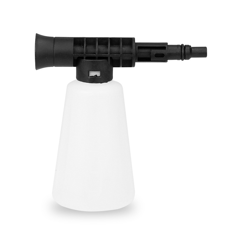 Bezvadu auto mazgāšanas iekārta ar litija akumulatoru, koniska putas trauciņa (Modelis S1), pistoles galva no inženierplastmasas, pistoles korpuss no inženierplastmasas; apstrādes pielāgošana: Jā; piemērots automašīnām ar litija bateriju; svars 0,65 kg