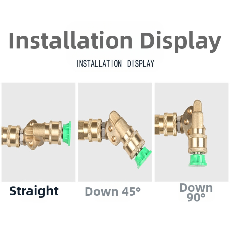 Високонапорна водоструйка с 7-стъпково регулиране, 5-степенен ъглов адаптер, чист мед, 4500 psi