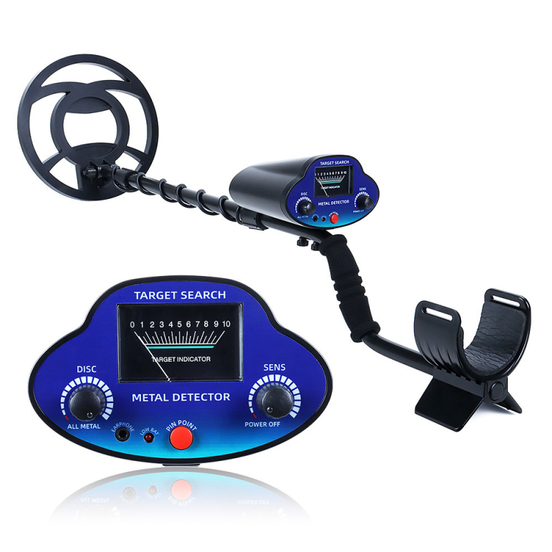 GT680C Ανιχνευτής μετάλλων, τροφοδοσία 2×9V, εύρος μέτρησης 18 cm, режим συναγερμού: ήχος ή μετρητής, βάρος 1200 g