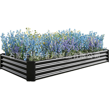 Cinkuotas plieninės gėlių lysės rėmas — atsparus korozijai, tvirtas ir patvarus, vandens taupantis dizainas, tinkamas namams, sodui, teatrui, terasai ar stogui (svoris 4–40 kg)