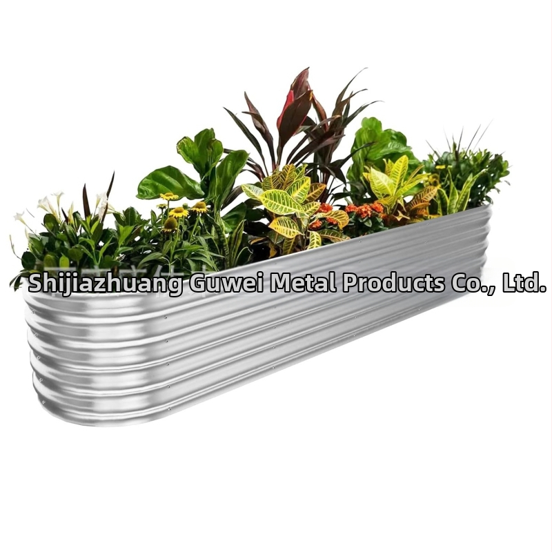 Cinkuotas plieninės gėlių lysės rėmas — atsparus korozijai, tvirtas ir patvarus, vandens taupantis dizainas, tinkamas namams, sodui, teatrui, terasai ar stogui (svoris 4–40 kg)