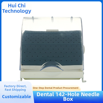 Дентална кутия за игли с 14 дупки, чекмеджов тип за игли и шлифовъчни глави, еднократна употреба, 180 g, за възрастни